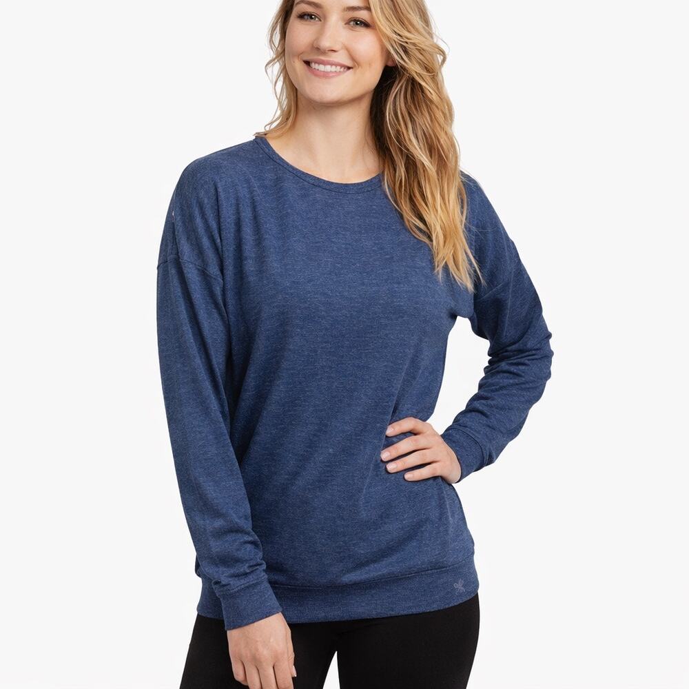 Tuff Athletics Tencel Sweatshirt Women S Blue NWT